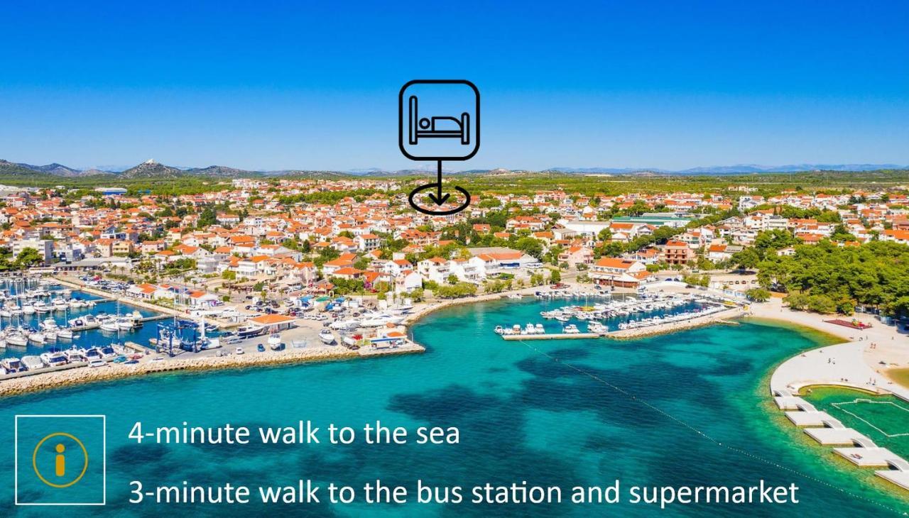 Sea Side Apartments Vodice Luaran gambar